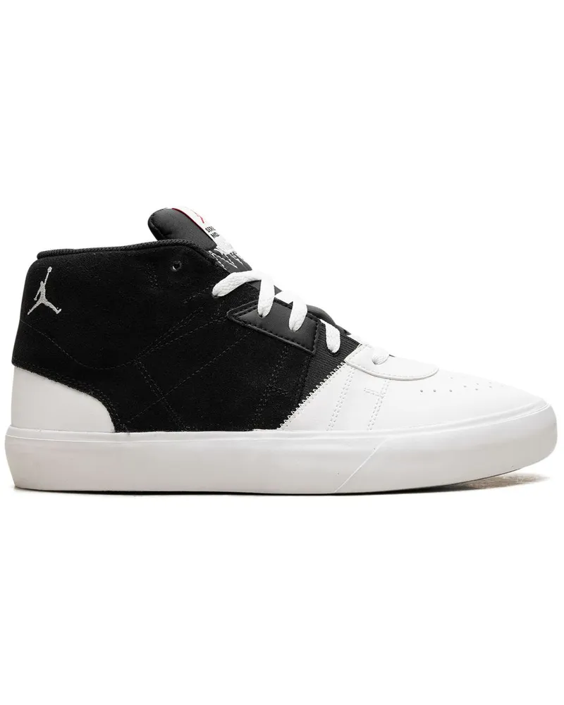 Jordan Air  Series Mid "Black/White/University Red" Sneakers - Schwarz Schwarz