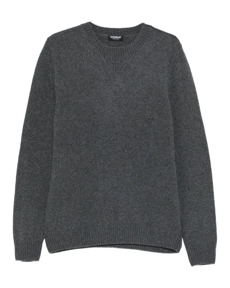 Dondup Pullover mit rundem Ausschnitt - Grau Grau