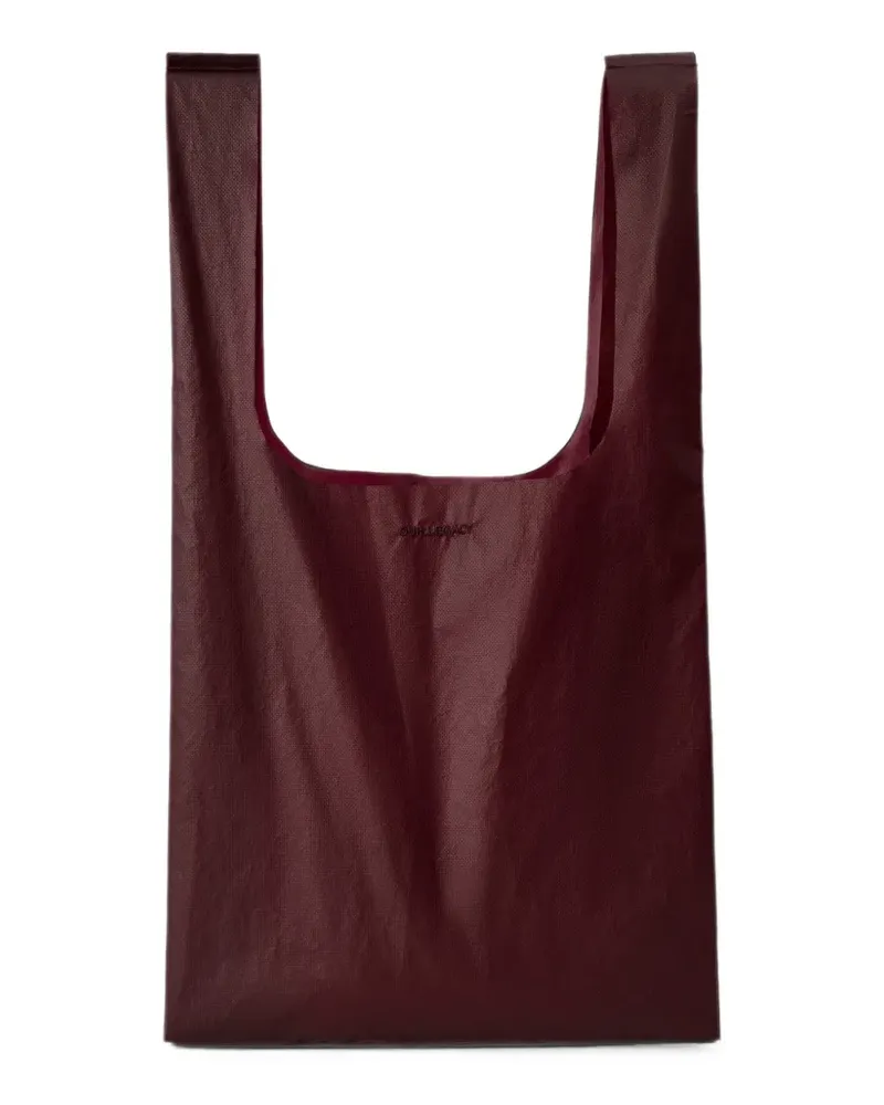 Our Legacy Carmine Nyloguard Grid Schultertasche - Rot Rot