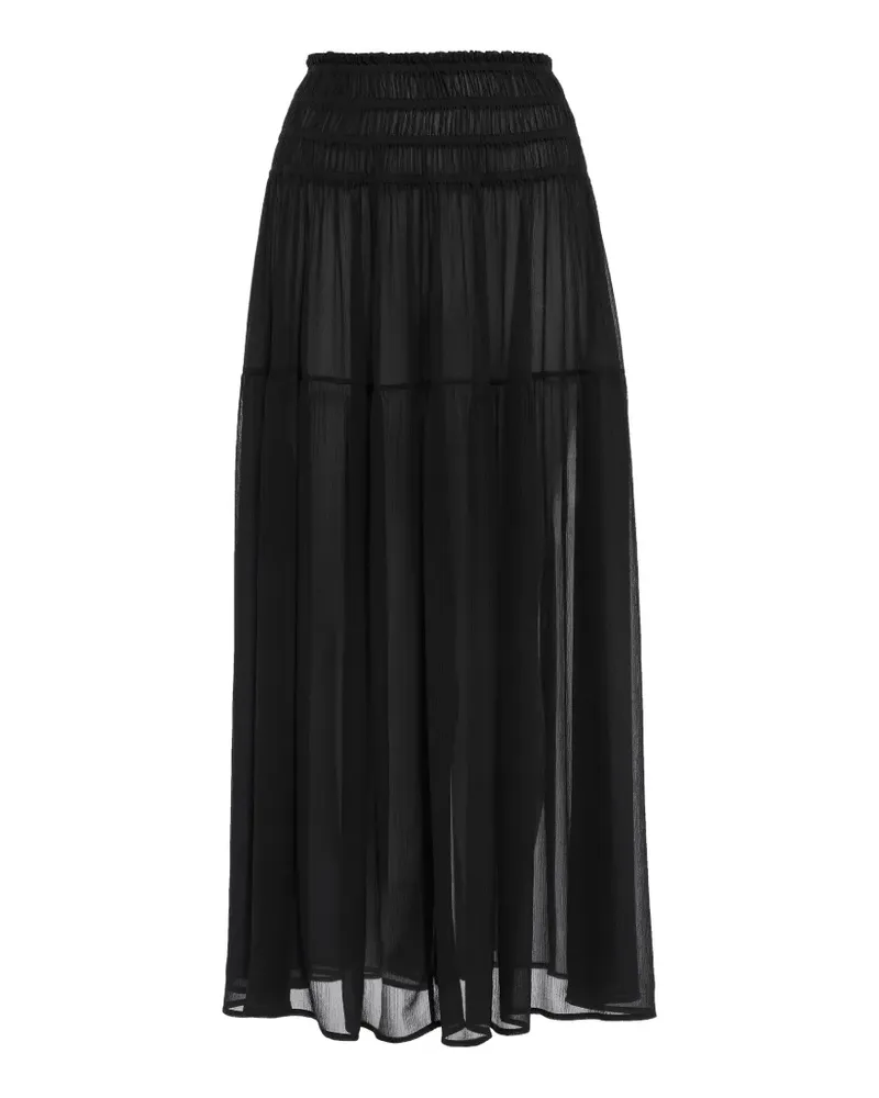 Eres long skirt - Schwarz Schwarz
