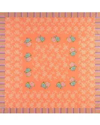 Lisa Corti Kandem Queen Peach Tischdecke (220x220cm Orange