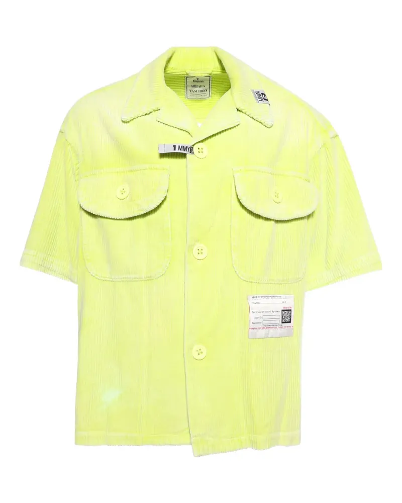 MIHARAYASUHIRO Hemd aus Cord - YELLOW Yellow