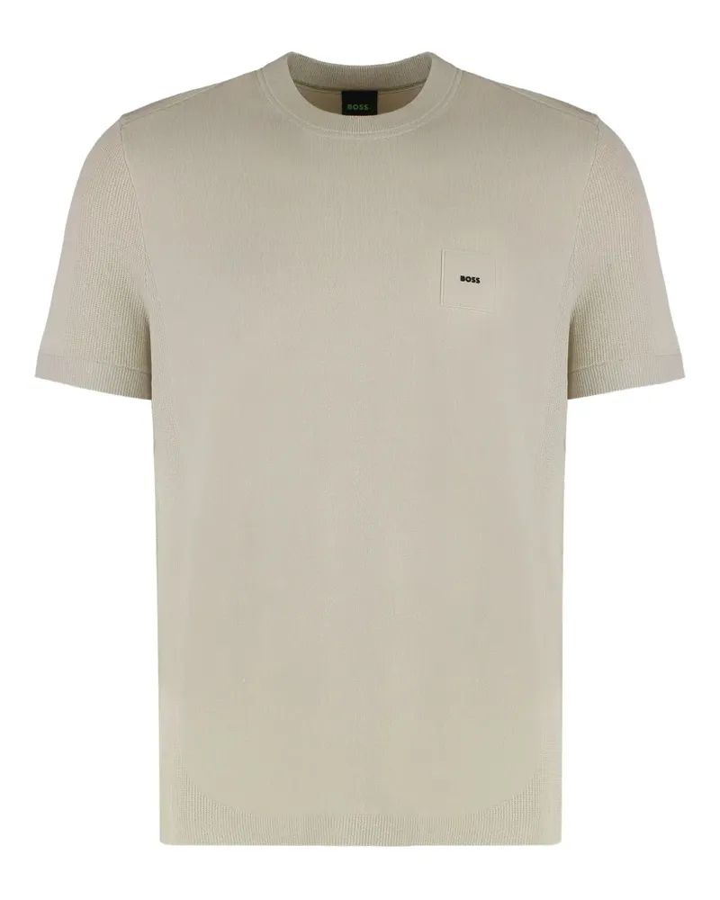 HUGO BOSS T-Shirt mit Rundhalsausschnitt - Nude Nude