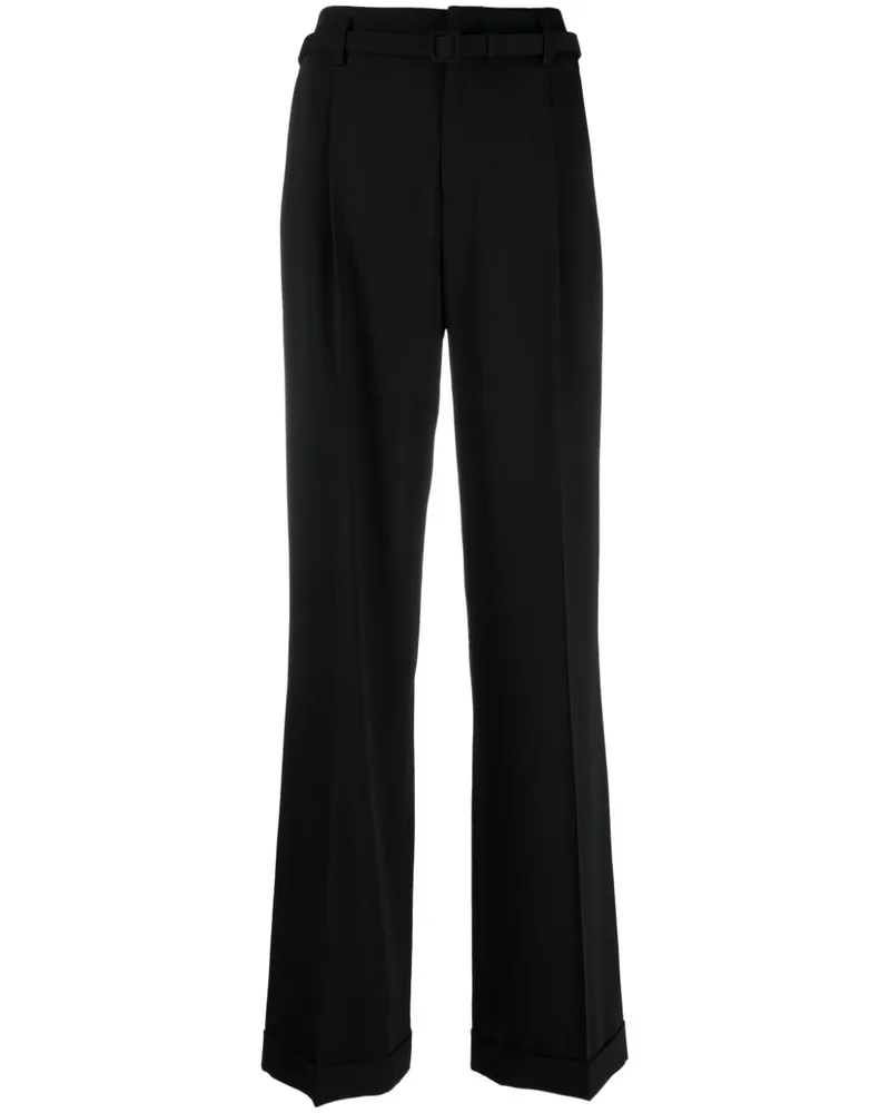 Ralph Lauren Hose mit hohem Bund - Schwarz Schwarz