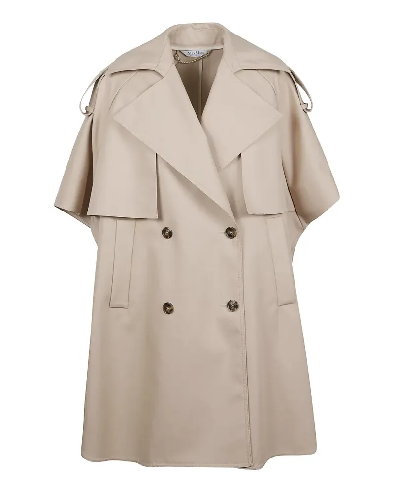 Max Mara Mxazeus double-breasted coat - Nude Nude