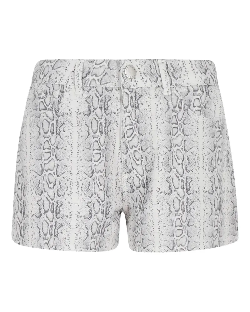Federica Tosi front-boutton shorts - Weiß Weiß