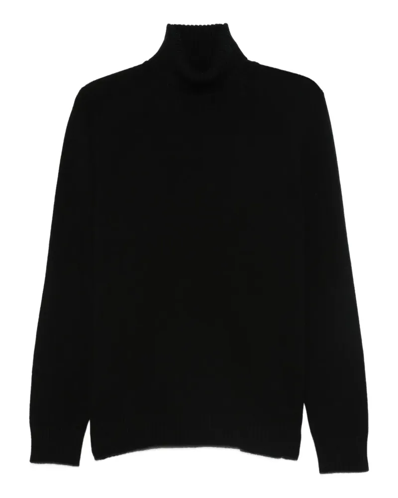 Roberto Collina Pullover mit Rollkragen - Schwarz Schwarz