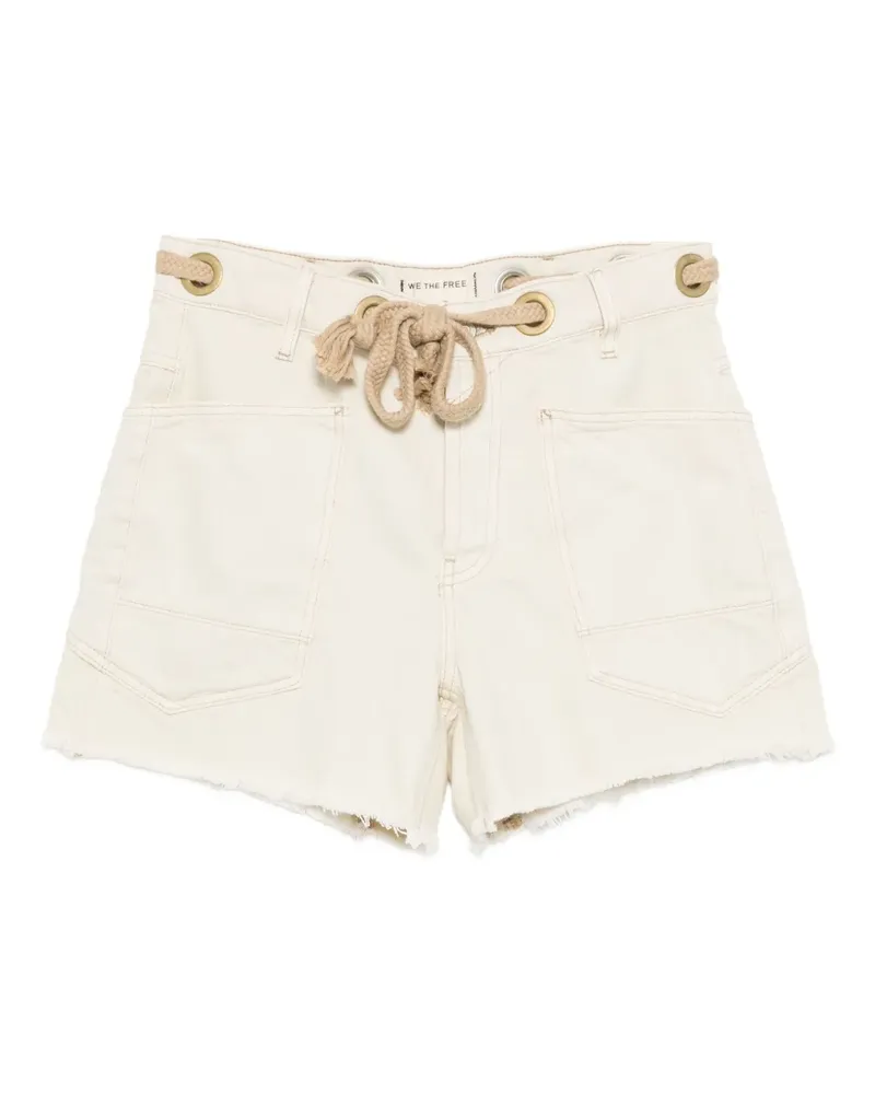 Free People Moxie Shorts - Nude Nude