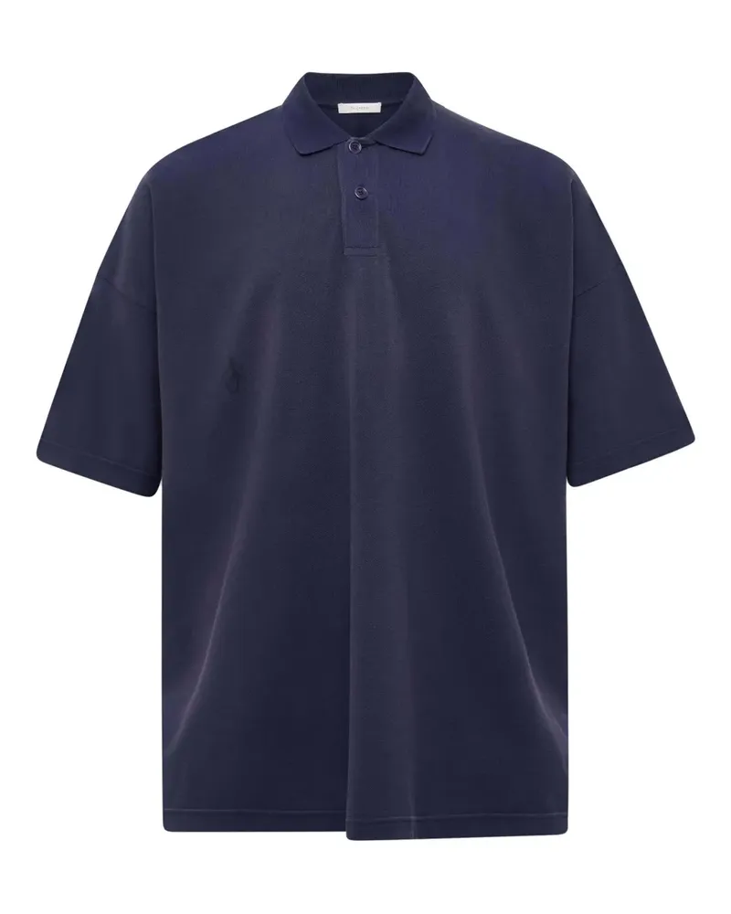 J.W.Anderson Poloshirt mit Anker-Print - Blau Blau