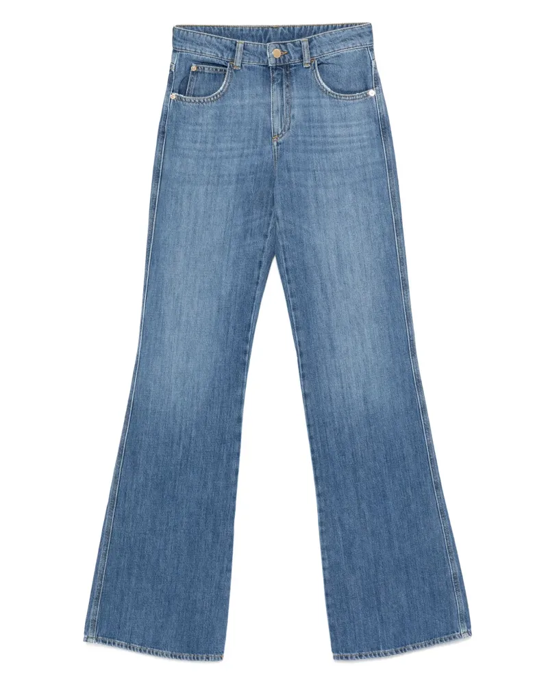 Emporio Armani Jeans mit Logo-Patch - Blau Blau