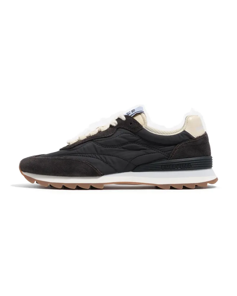 BIMBA Y LOLA Sneakers mit Kontrasteinsätzen - Schwarz Schwarz