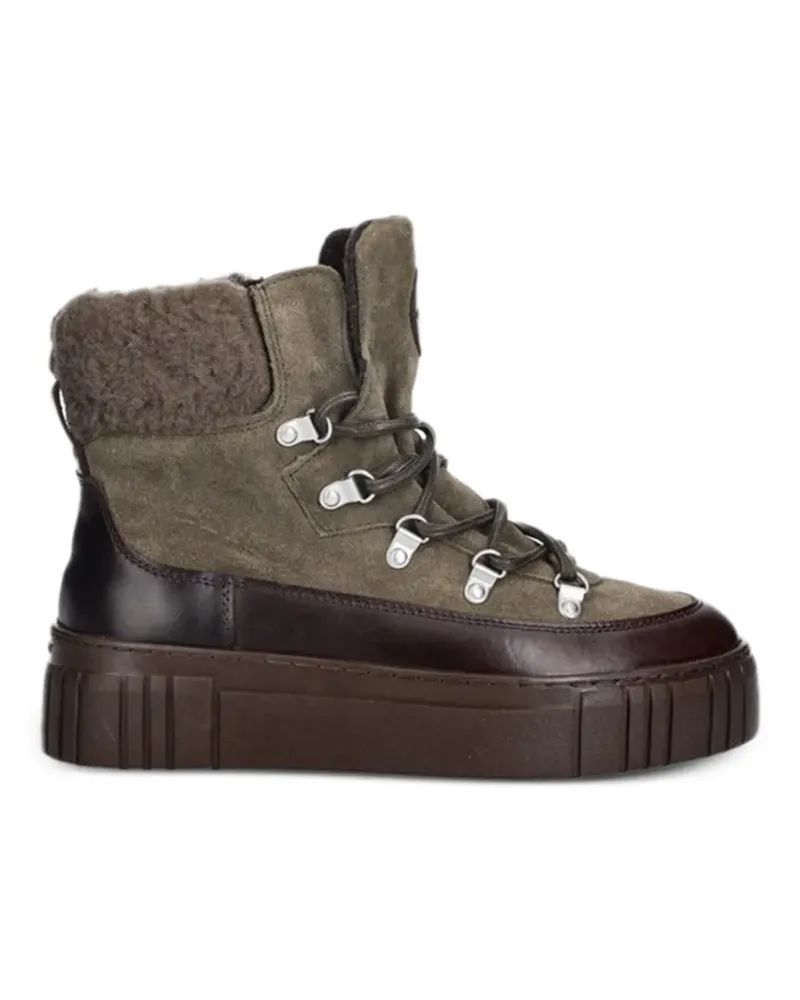 Gant lace-up shearling boots - Grün Grün