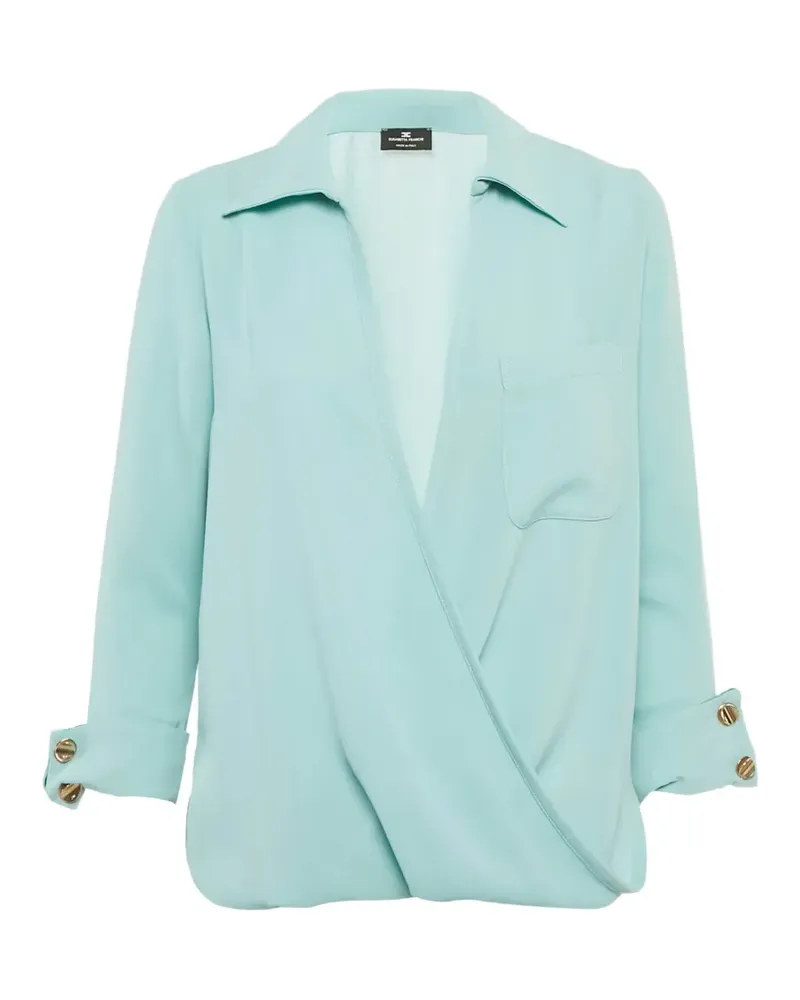 Elisabetta Franchi V-neck blouse - Blau Blau