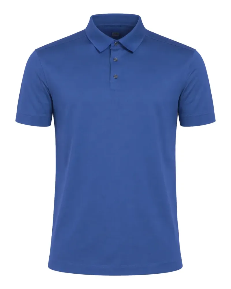 Ermenegildo Zegna short-sleeve polo shirt - Blau Blau