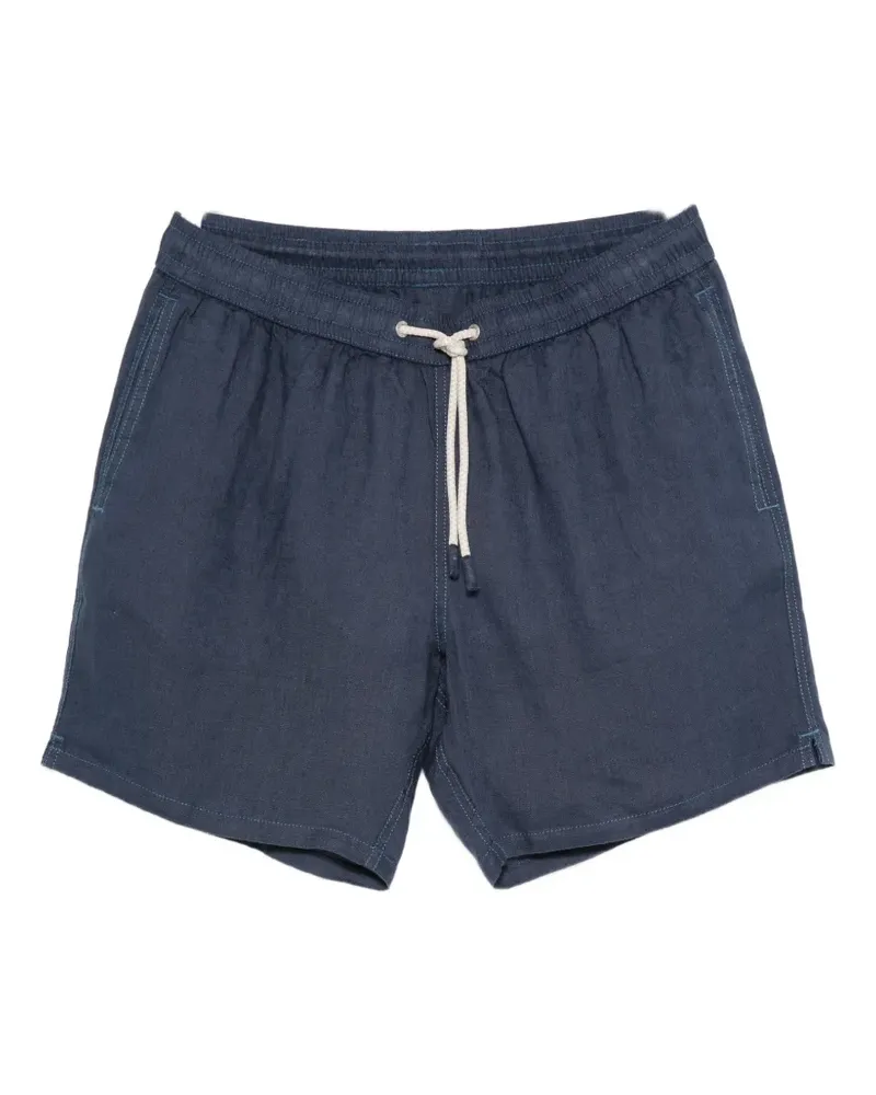 MC2 Saint Barth linen swim shorts - Blau Blau