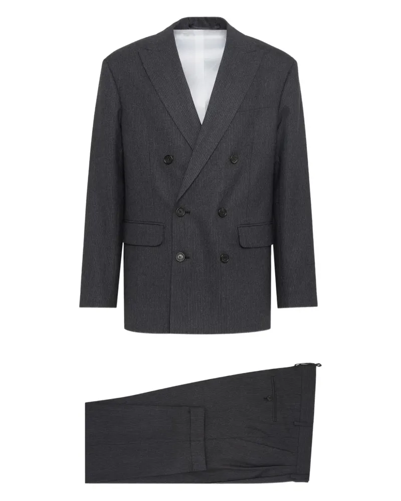 Dsquared2 Anzug mit Nadelstreifen - Grau Grau