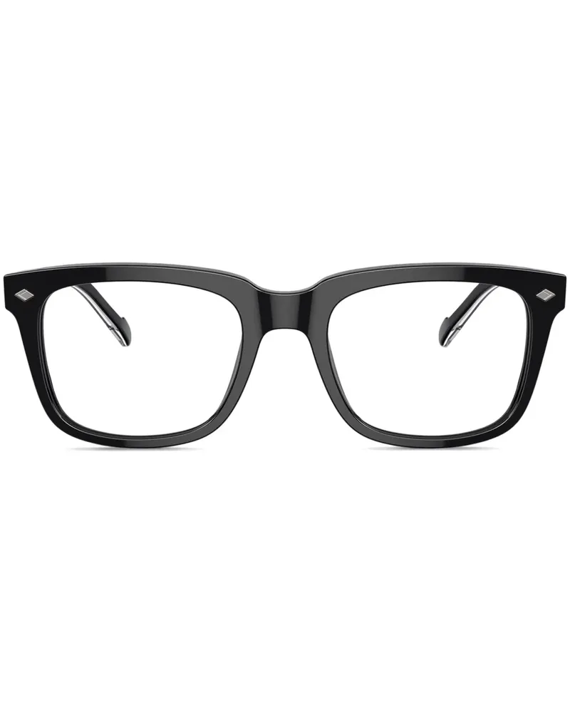 Vogue Brille mit eckigem Gestell - Schwarz Schwarz