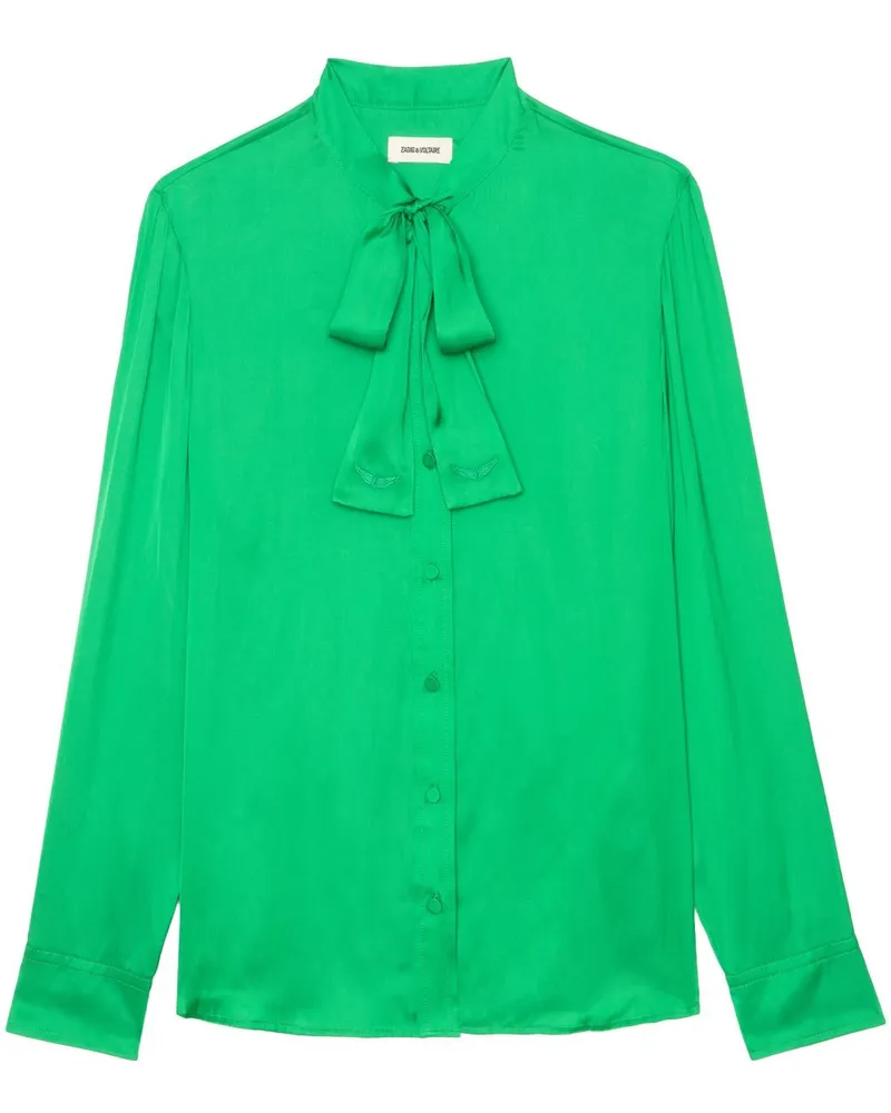 Zadig & Voltaire Tulba Bluse - Grün Grün