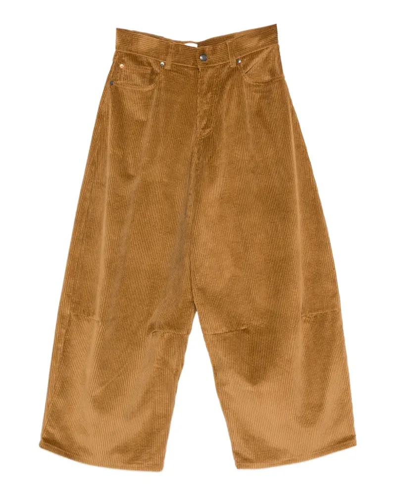 Paul Smith Cordhose mit weitem Bein - Braun Braun