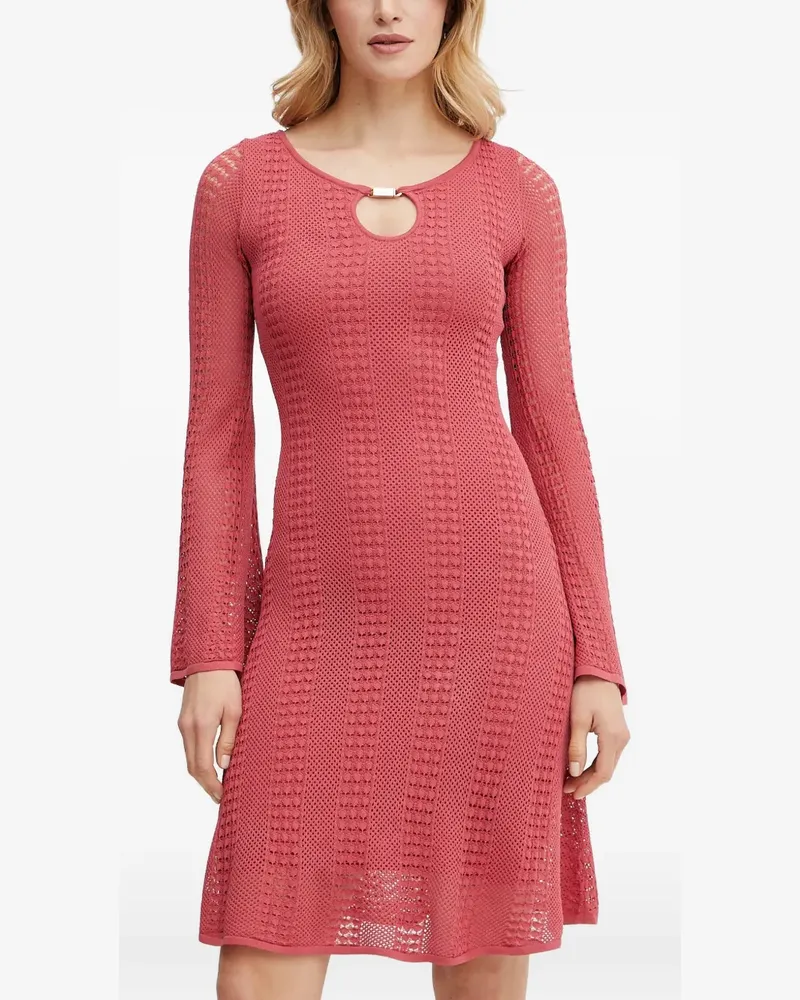 MARCIANO Los Angeles Midikleid mit Cut-Outs - Rosa Rosa