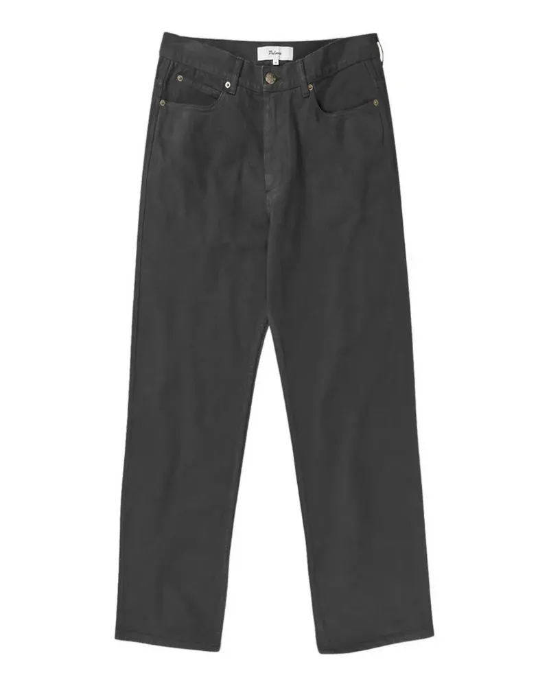Palmes Coarse trouser - Schwarz Schwarz