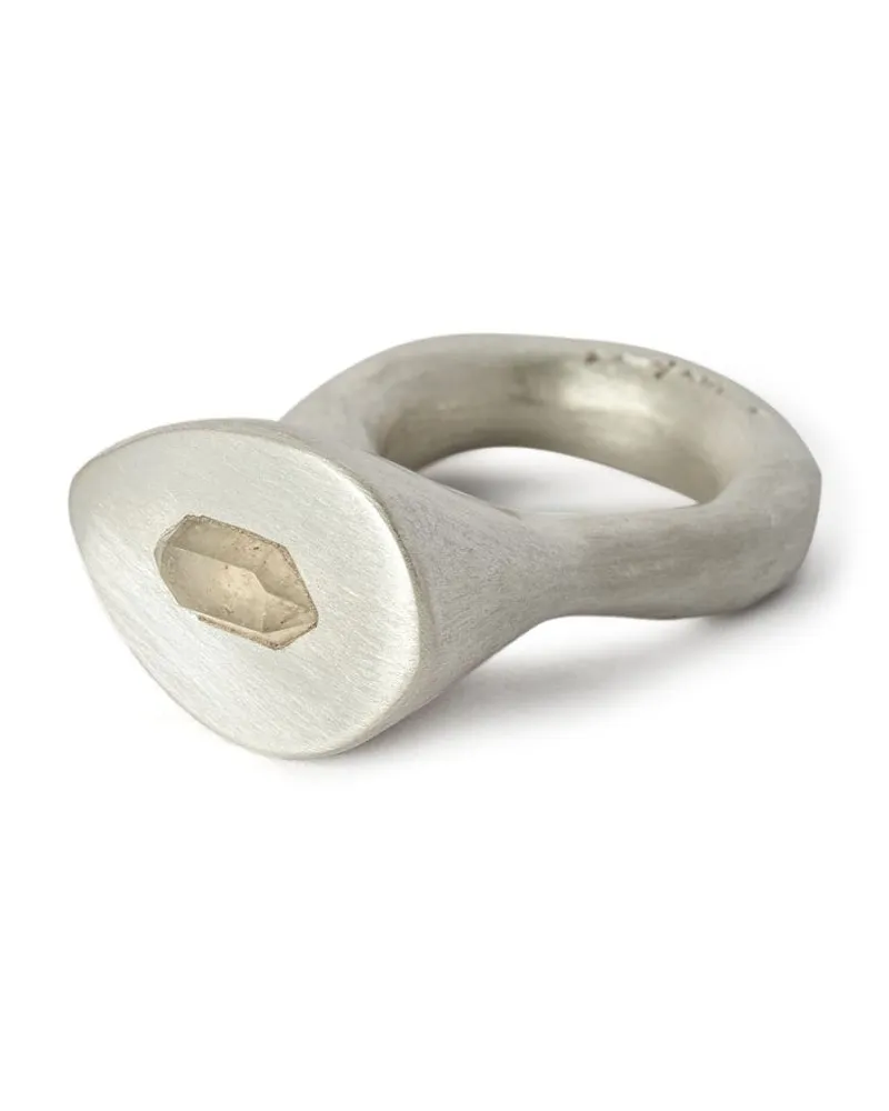 Parts Of Four Tall Roman Ring - Silber Silber