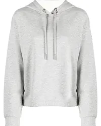 Moncler Hoodie mit Logo-Patch Grau