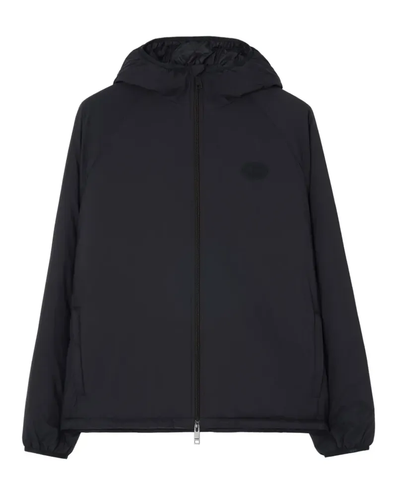 Burberry packable-nylon Dunwich hooded jacket - Schwarz Schwarz