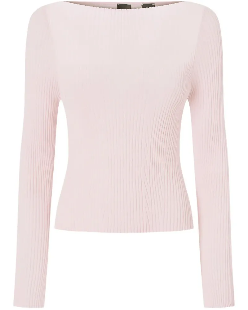 Pinko Pullover mit U-Boot-Ausschnitt - Rosa Rosa