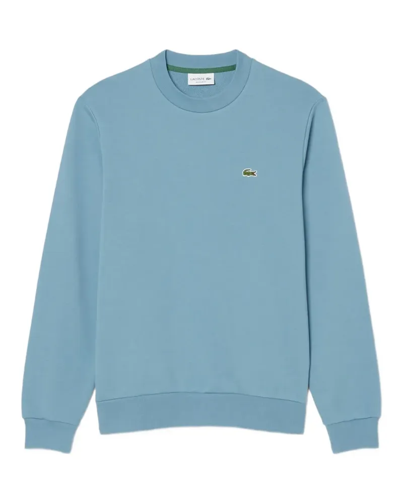 Lacoste logo-patch sweatshirt - Blau Blau