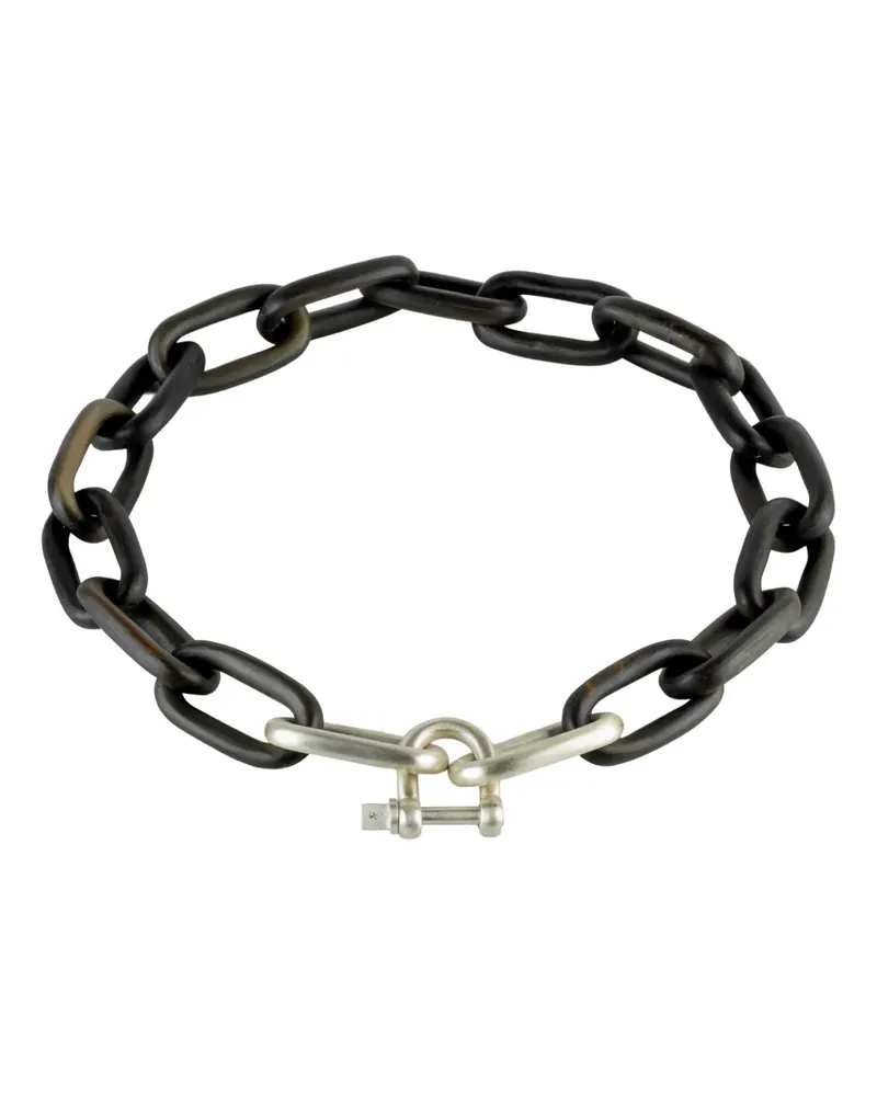 Parts Of Four sterling-silver medium-links necklace - Schwarz Schwarz