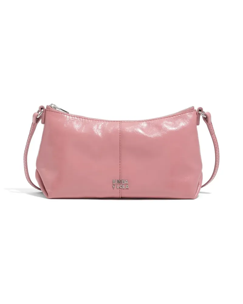 BIMBA Y LOLA Mini-Tasche aus Leder - Rosa Rosa