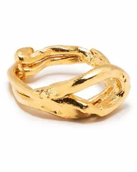 Alighieri Strukturierter Ancient Forest Ring Gold