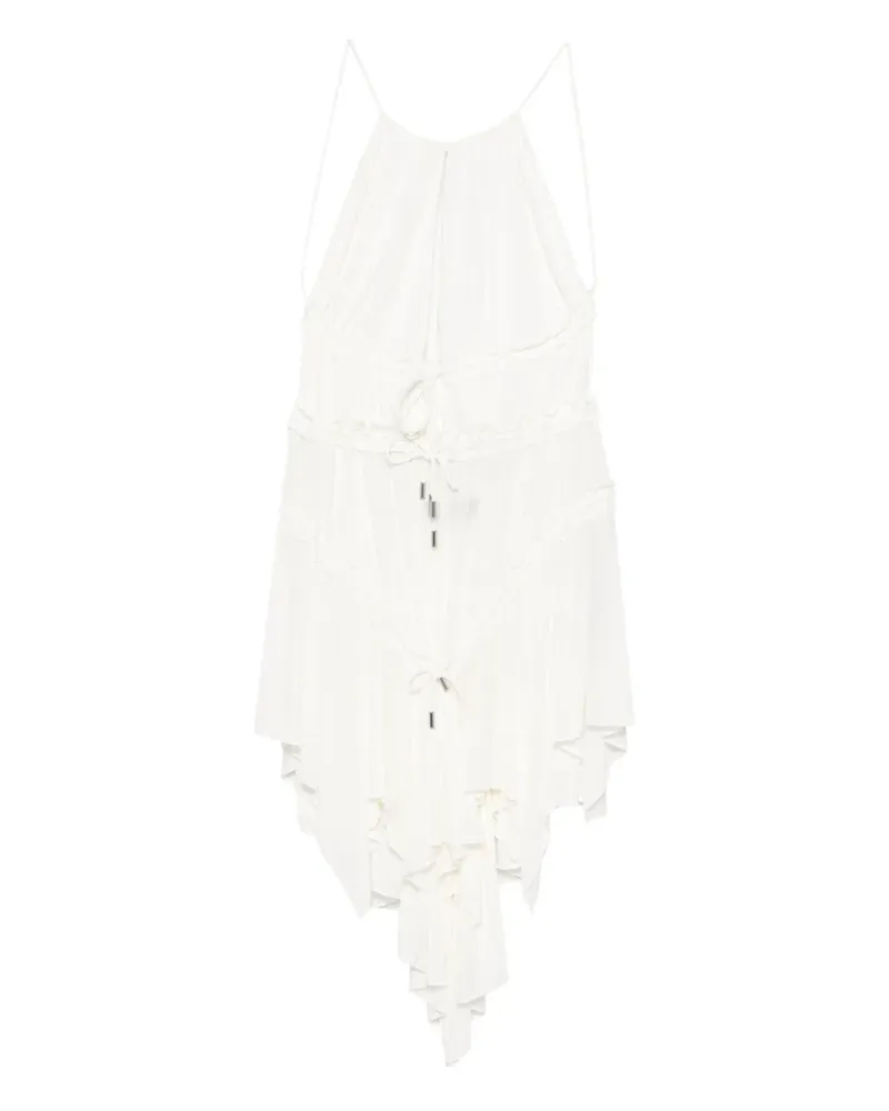 Dsquared2 open-back dress - Weiß Weiß