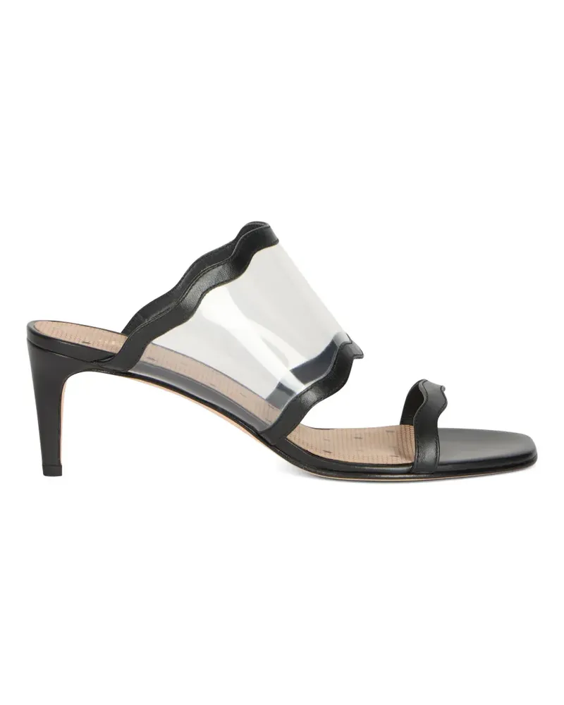 RED Valentino slip-on-style sandals - Schwarz Schwarz