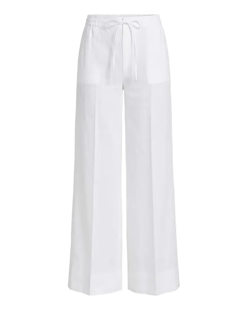 Twin-Set drawstring palazzo pants - Weiß Weiß