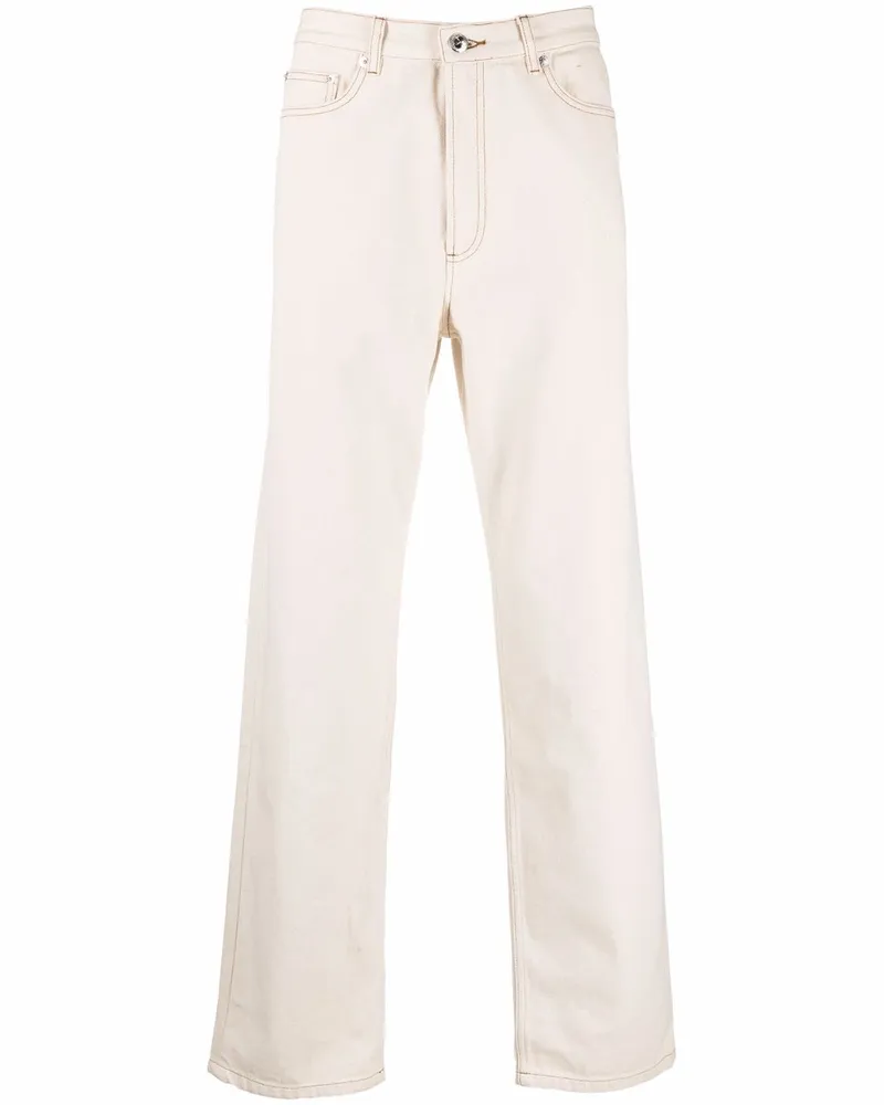 A.P.C. Jeans mit geradem Bein - Nude Nude