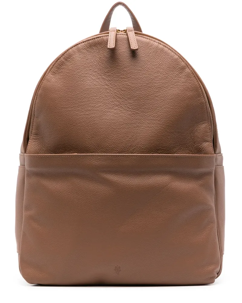 Eleventy Rucksack aus Leder - Braun Braun