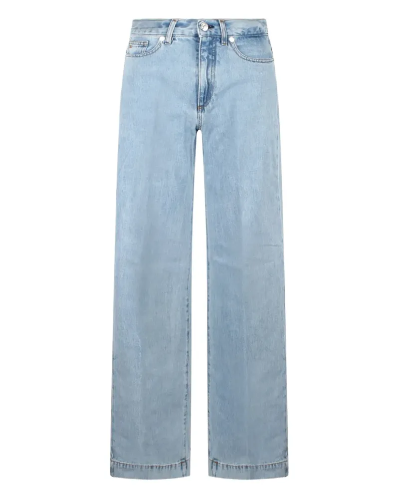 nine:inthe:morning Jeans mit geradem Bein - Blau Blau