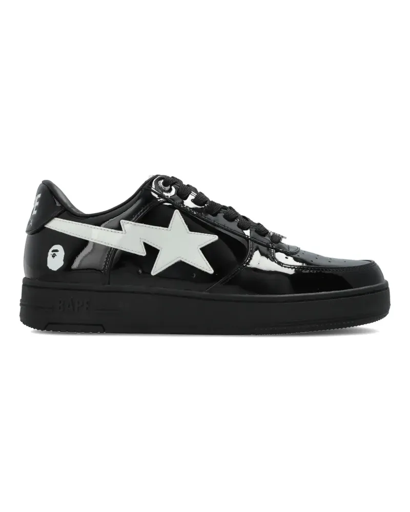 BAPE 1 M2 leather sneakers - Schwarz Schwarz