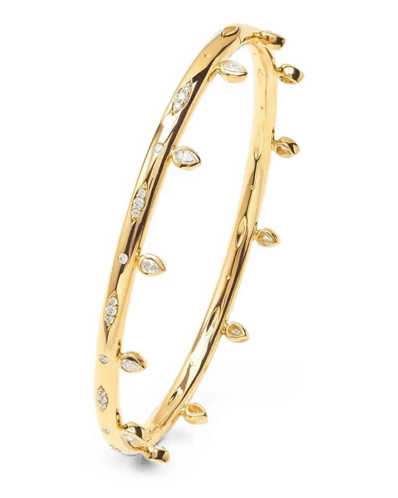 TAMARA COMOLLI Gypsy diamond bangle - Gold Gold