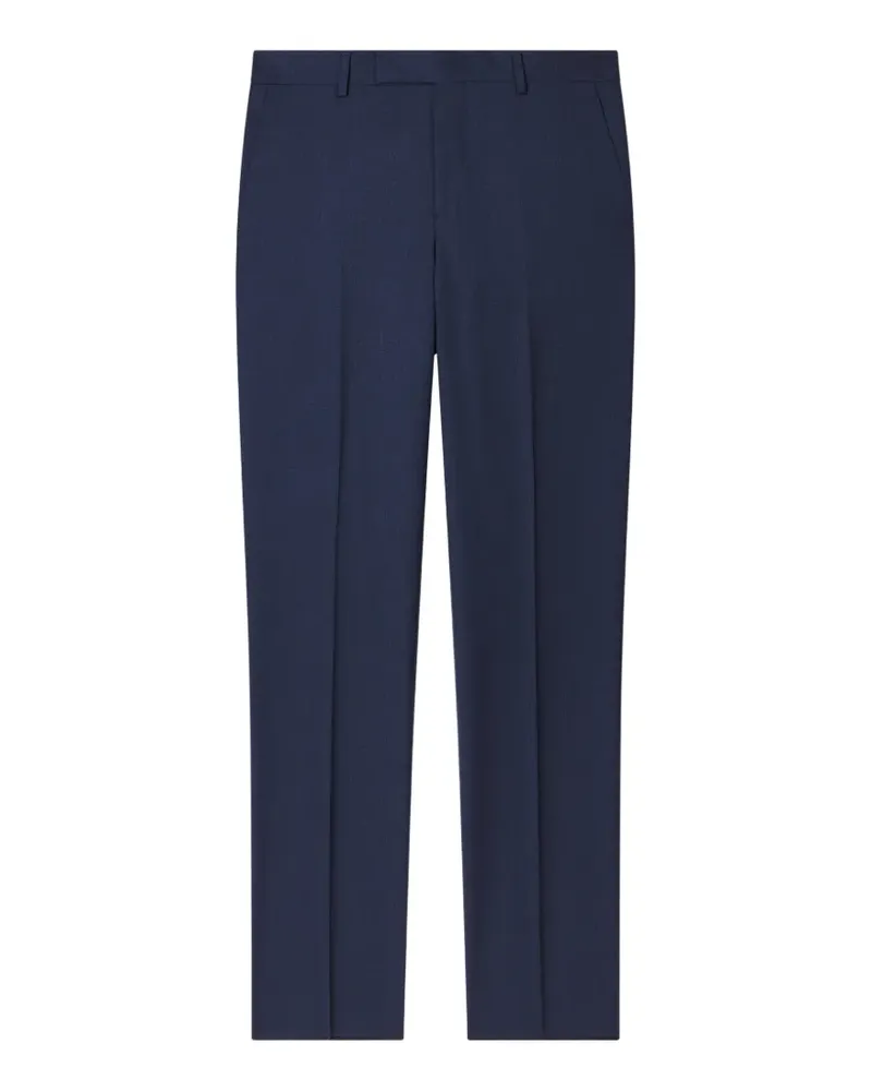 Paul Smith pressed-crease tailored trousers - Blau Blau