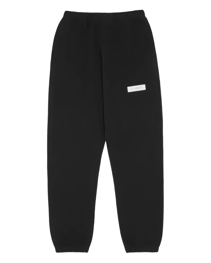 Maison Margiela label-detail track pants - Schwarz Schwarz