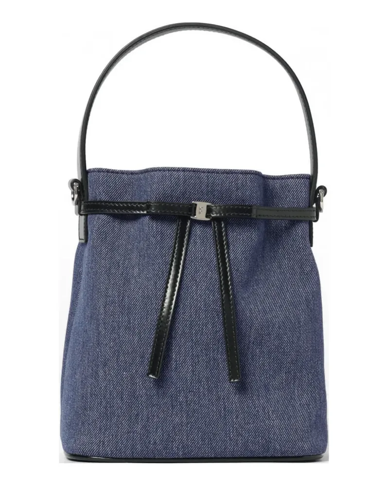 Ferragamo Mini Beuteltasche mit Schleifendetail - Blau Blau