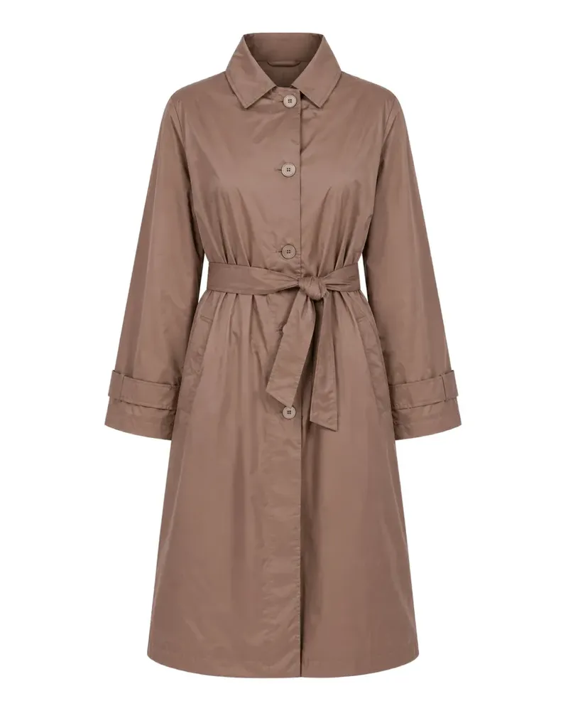 DUNO Dasty belted coat - Braun Braun