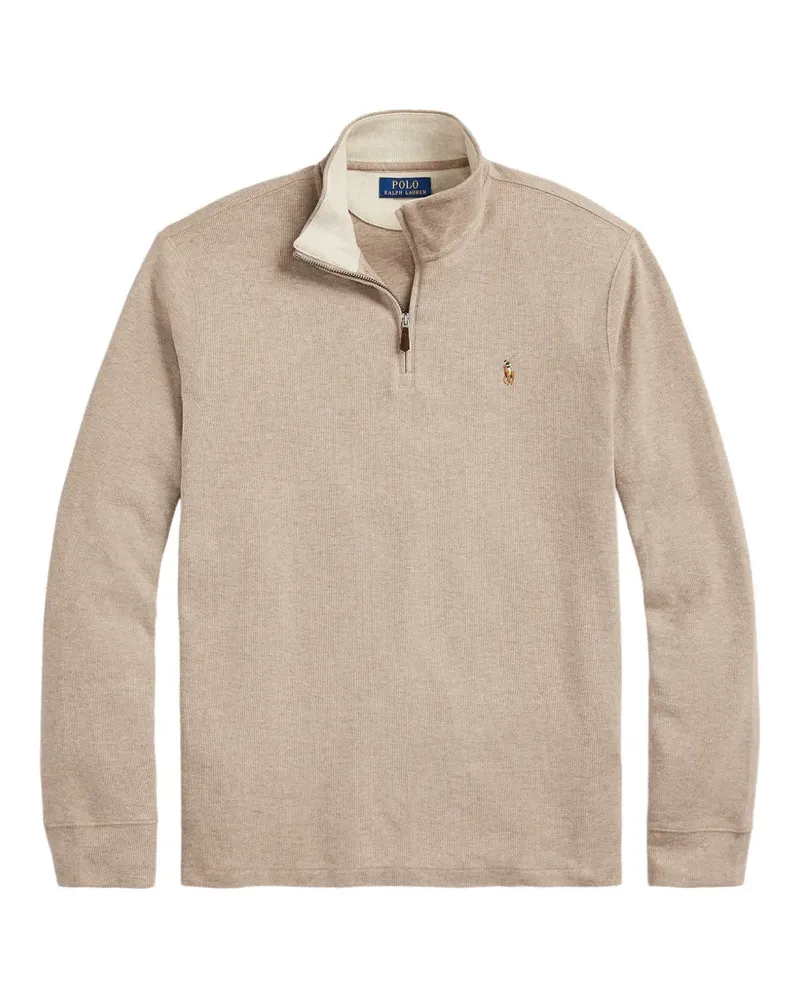 Ralph Lauren Pullover mit Reißverschluss - Braun Braun