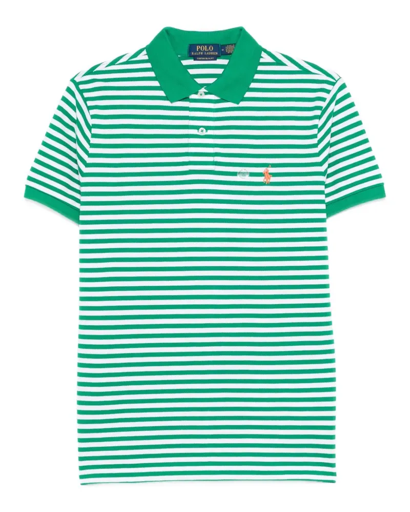 Ralph Lauren logo-embroidered polo shirt - Grün Grün