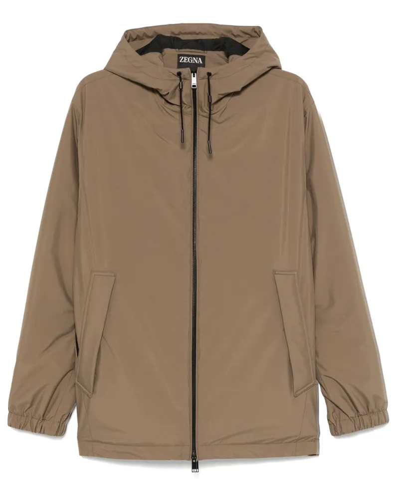 Ermenegildo Zegna Jacke mit Kapuze - Grün Grün