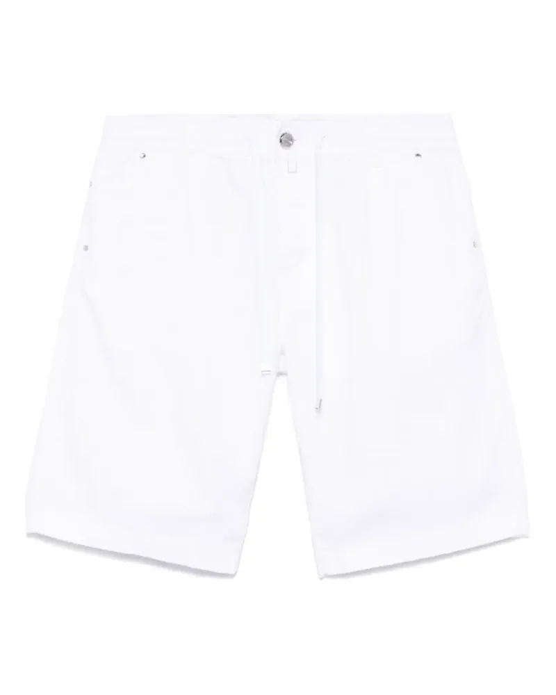 Jacob Cohën Leo Shorts - Weiß Weiß
