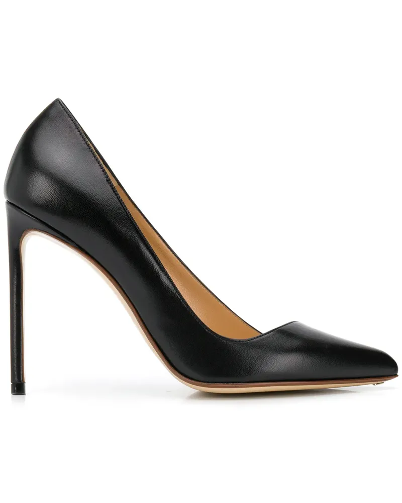 Francesco Russo Decollete' Pumps - Schwarz Schwarz